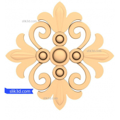 Ornamento Fleur De Lis d'epoca