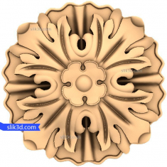 Classic Floral Rosette