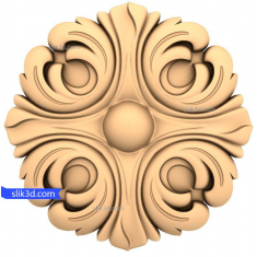 Classic Acanthus Rosette