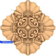 Renaissance-Eleganz-Rosette