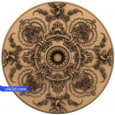 Heavenly Floral Medallion
