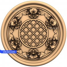 Floral Harmony Medallion