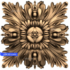 Floral Symphony Rosette