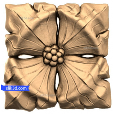 Flourish Square Rosette