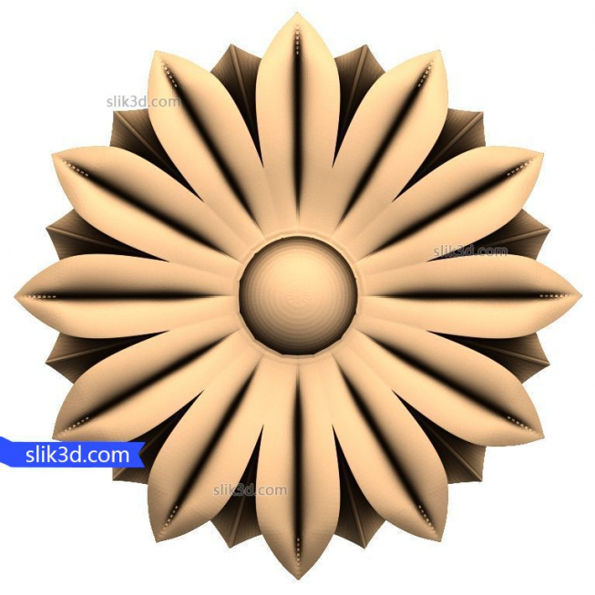 Rosette "Rosette #72" | STL - 3D model for CNC