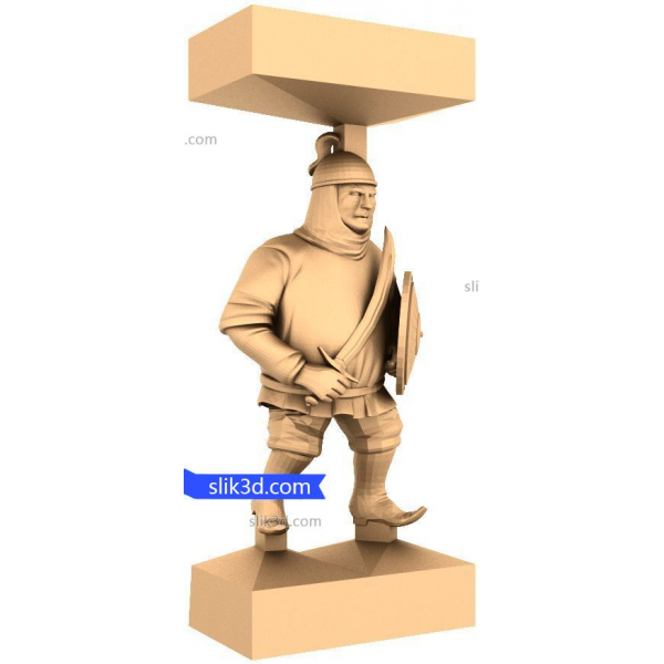 Valiant Guardian 3D-model Valiant Guardian 3D-model