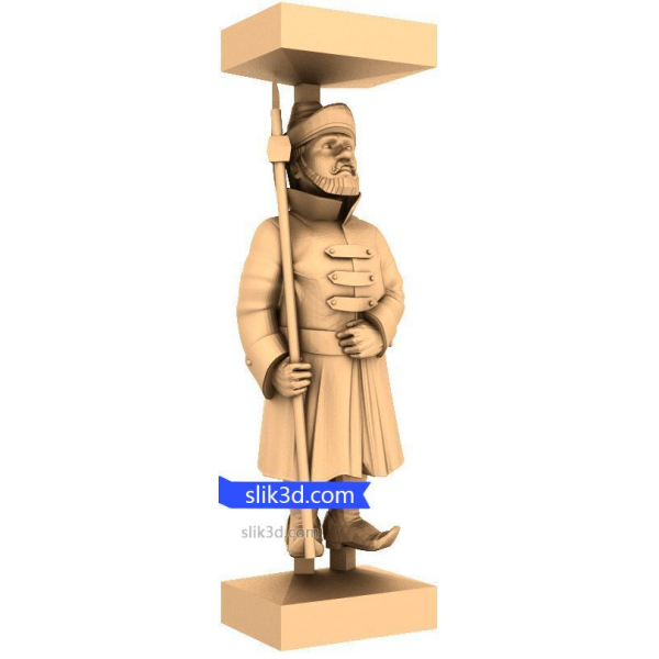 3D model Royal Guard pro CNC a 3D tisk
