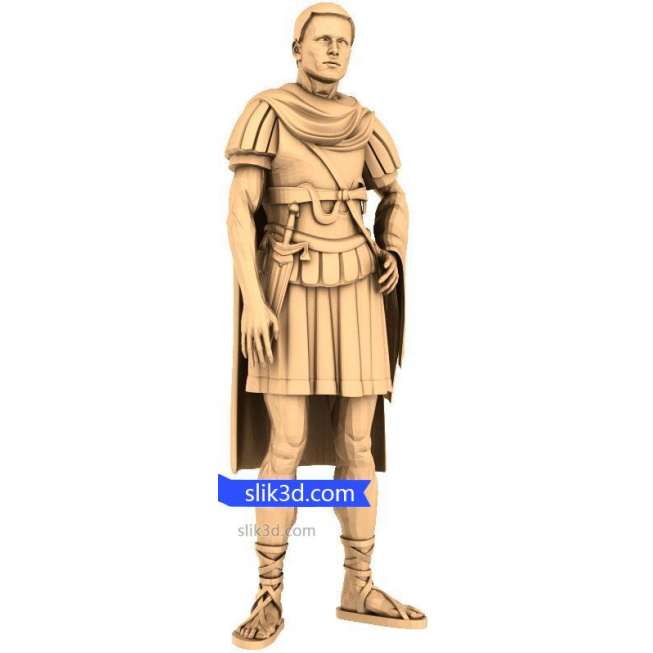 Romans "#5" | STL - 3D model for CNC