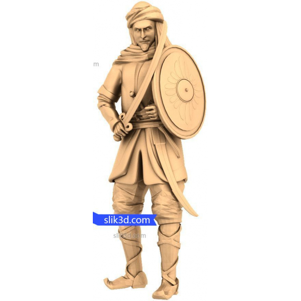 CNC এর জন্য ওয়ারিয়র গার্ডিয়ান 3D STL মডেল CNC এর জন্য ওয়ারিয়র গার্ডিয়ান 3D STL মডেল