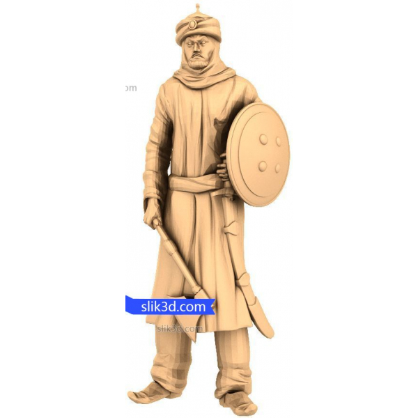 গার্ডিয়ান অফ দ্য স্যান্ডস - CNC রাউটিং এর জন্য 3D STL মডেল গার্ডিয়ান অফ দ্য স্যান্ডস - CNC রাউটিং এর জন্য 3D STL মডেল