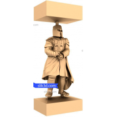 Soška středověkého rytíře