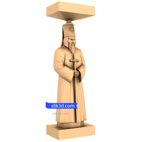 Guardiano della fede Modello 3D STL per lavorazione CNC Guardiano della fede Modello 3D STL per lavorazione CNC