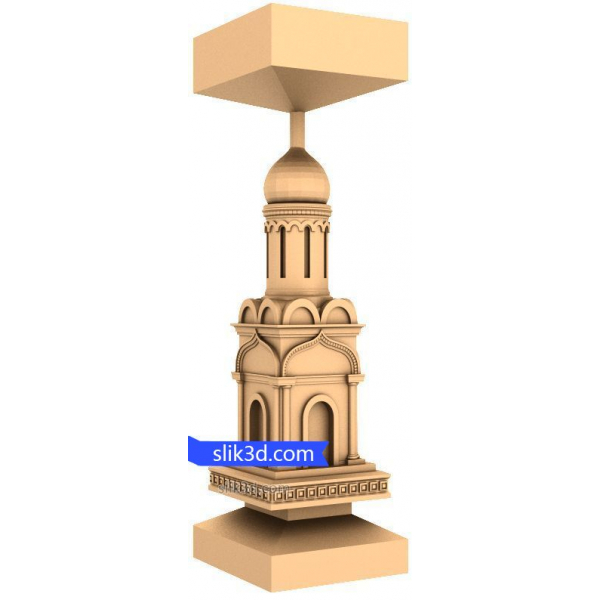 Ornate Pavilion 3D Model for CNC Ornate Pavilion 3D Model for CNC