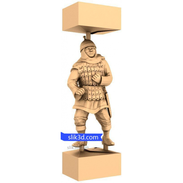 Model 3D Heroic Sentinel pentru CNC Model 3D Heroic Sentinel pentru CNC