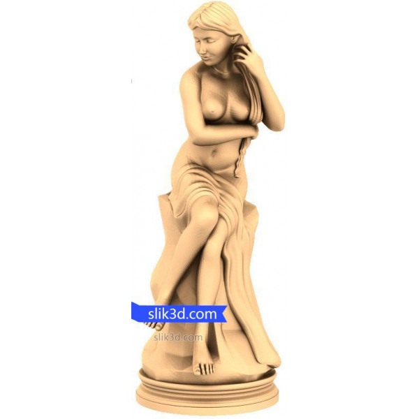 Serenity 3D Model - ประติมากรรมหญิงที่น่าหลงใหล Serenity 3D Model - ประติมากรรมหญิงที่น่าหลงใหล