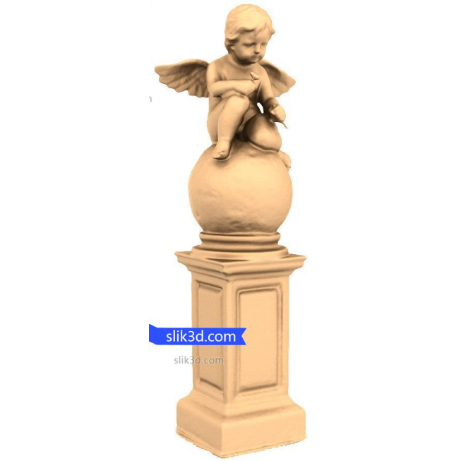 Statuette "angel" | STL - 3D model for CNC
