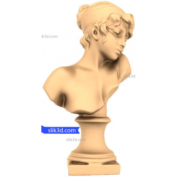 Graceful Innocence 3D STL Model Graceful Innocence 3D STL Model