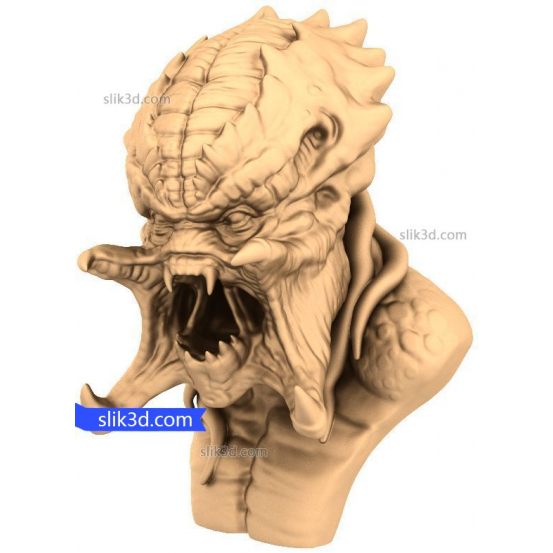 Statuette "Monster" | STL - 3D model for CNC