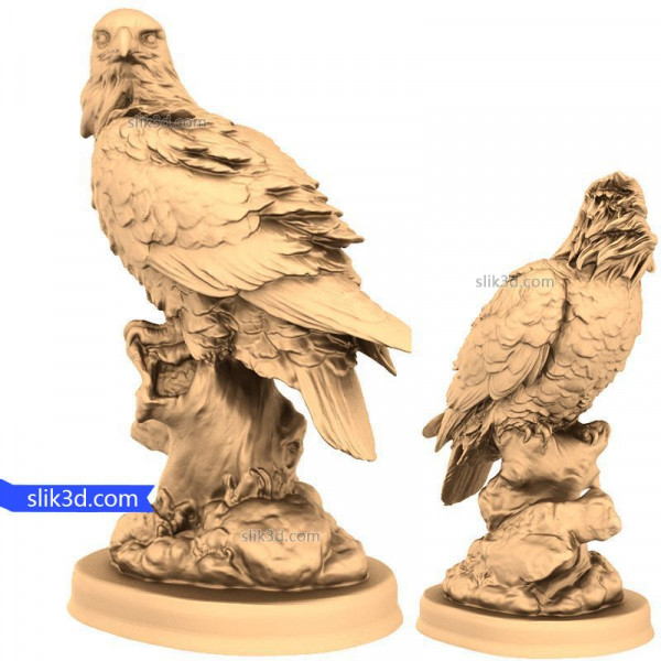 Eagle Prestige 3D STL-Modell für CNC und 3D-Druck Eagle Prestige 3D STL-Modell für CNC und 3D-Druck