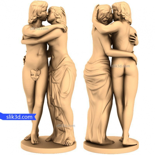 Statuette "Statue #1" | STL - 3D model for CNC