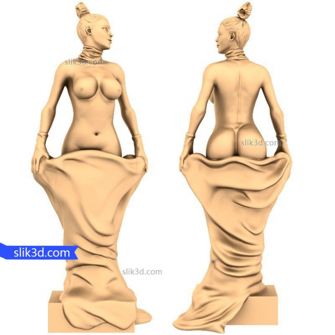Figurine "Figurine #6" | STL - 3D model for CNC